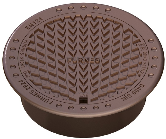 2624/2108HT, Ram och lock, slit-/d�mpring, t�tt spetth�l, 640, segj�rn