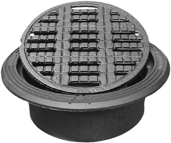 VATEK, Bet�ckning A6/600-G, med galler fri area 600cm2, D400