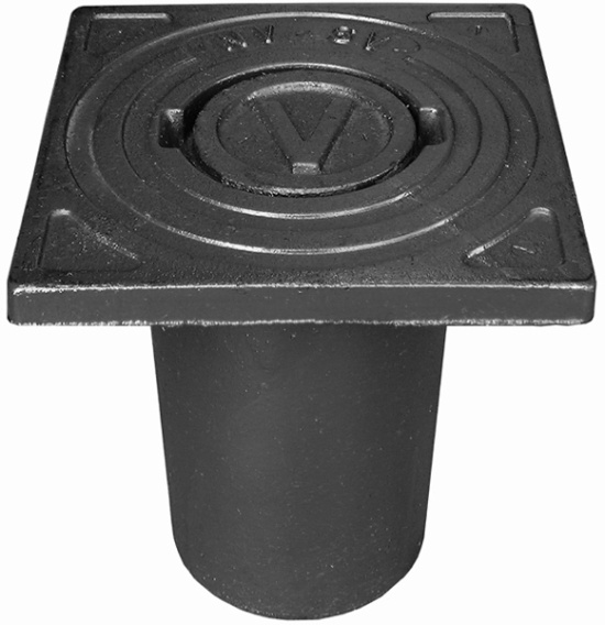 VATEK, SV bet�ckning, med lock m�rkt V, 100x100