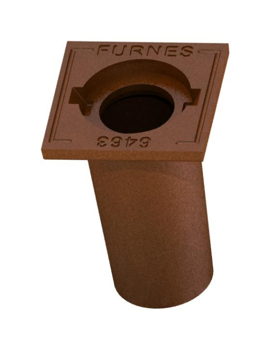 6463, Ram , fyrkantig f�r runt lock 6461, gr�j�rn