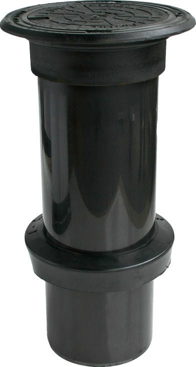 Pipelife, T40, Teleskopbet�ckning, med lock, f�rl�ngning 2m