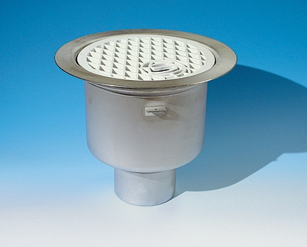 Heavy, Golvbrunn, vattenl�s av plast, 220x110, rostfrit st�l SIS2333