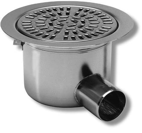 Bigg, Golvbrunn, rostfri vattenl�sinsats, sil, 220x75, rostfri
