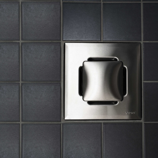 Vieser, H6 Design, Klinkerram, 200x200, rostfritt st�l