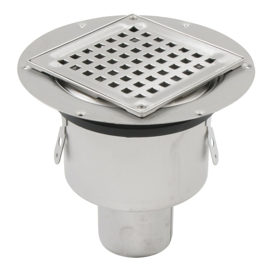 BL�CHER, Drain MULTI 206-75BK, Spygatt, kl�mring, utan vattenl�s, 150x75