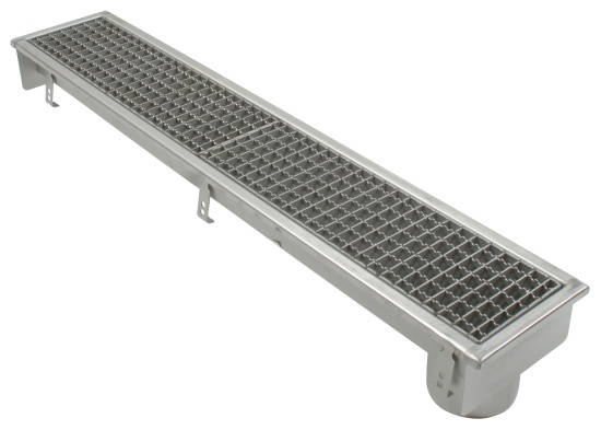 BL�CHER, Channel 670-B, Golvr�nna, exkl. underdel, 1000x150