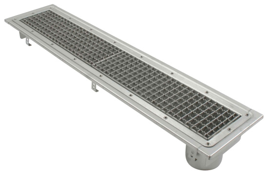 BL�CHER, Channel 670-PL, Golvr�nna, exkl. underdel, 1800x150