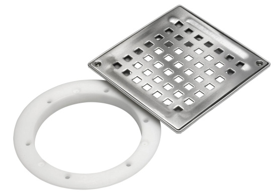 BL�CHER, Drain K150-V, Montageset, Vienna, 150x150