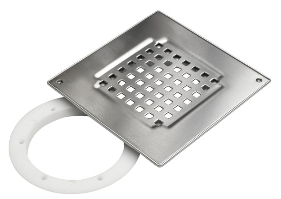 BL�CHER, Drain K200-V, Montageset, Vienna, 200x200