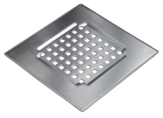 BL�CHER, Drain K200-Vu, Klinkerset, Vienna Uni, utan skruv, 200x200