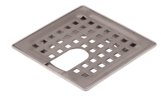 BL�CHER, Drain 140K-Vus, Silgaller, Vienna, slits, utan skruv, 140x140