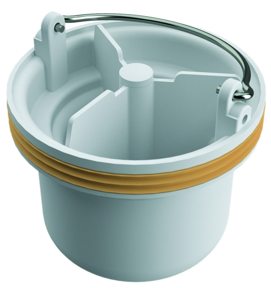 Flexi NOOD, Vattenl�sinsats, vattenl�s,luktstopp,backventil, DN110, PP