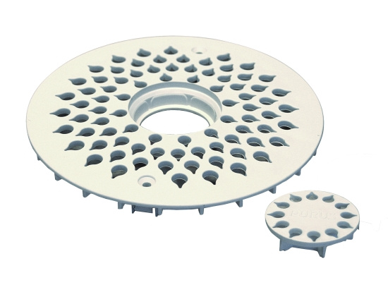 Drop, Sil, med urtag/Purusplugg dim 40mm, 150mm, PP-plast