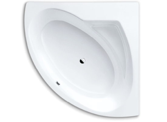 Kaldewei 910-2 Punta Duo, Badkar, f�r kakel samt benst�llning, vit, 140x140