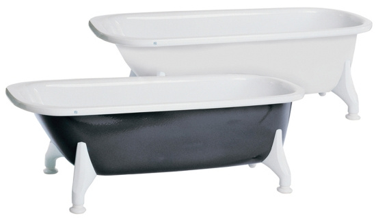 If� BKFF 16, Badkar, utan bensats, vit, 1585x682