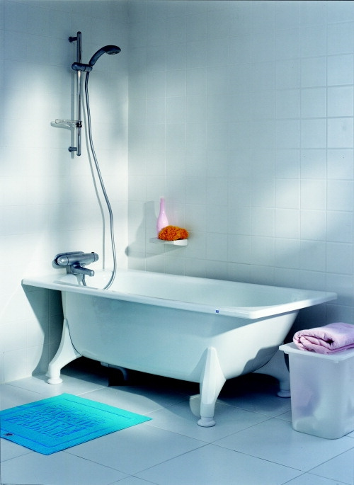 If� BK-PRO, Badkar, frist�ende utan bensats, vit, 1600