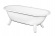 Gustavsberg, Gbg 6316, Badkar, vit, 1580x680mm Gustavsberg, Gbg 6316, Badkar, vit, 1580x680mm