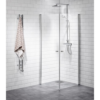 Duschh�rna Alterna Lusso Rak 80x80, Klarglas