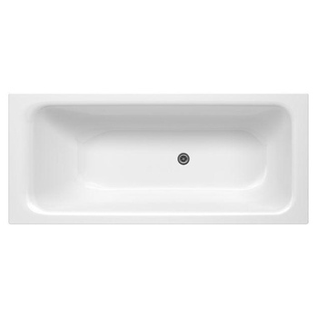 Gustavsberg, Gbg 1600, Badkar, med bottenventil, vit