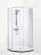 Showerama, Duschhrn 7-3, symetrisk, klarglas, vit, 800x900