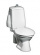 Gustavsberg WC-stol, Gbg 305, barnmodell, vit Gustavsberg WC-stol, Gbg 305, barnmodell, vit