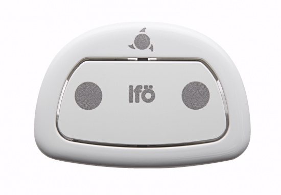 If�, Sign, Spolknapp, standard, enkelspolning, vit