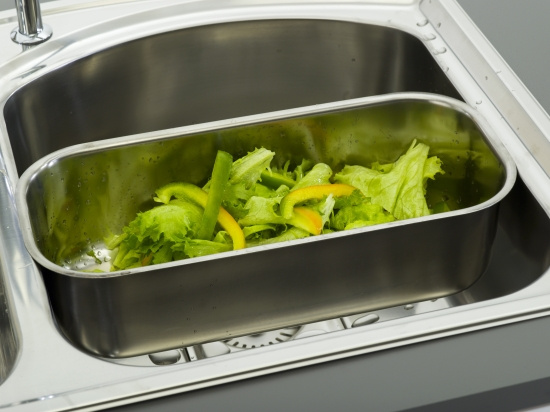 Eurora, Renssk�l, rostfri, 355x165x95mm, rostfritt st�l