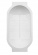 Ifö, Sköljskål stor, 450x235 mm, vit propén Ifö, Sköljskål stor, 450x235 mm, vit propén