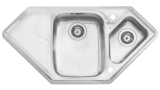 If�, Corner 50W, H�rndiskb�nk, med vrid-o korgventil , 960x480mm