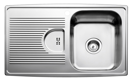 Horizon HZD815SRL, Diskb�nk, v�nster , rostfri, 815x510mm