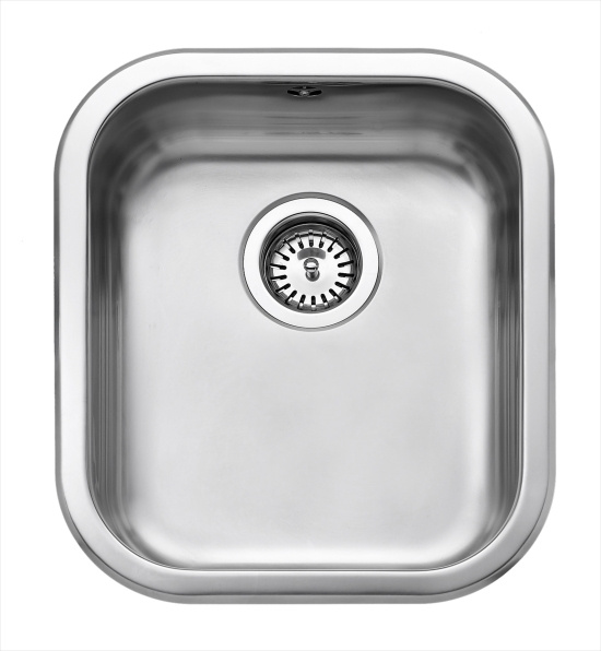 A 400 HK , Diskl�da, med plugg & kedja, rostfri, 340x400x100mm