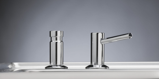 SD, Diskmedelspump, krom, m�ssing, f�rkromad