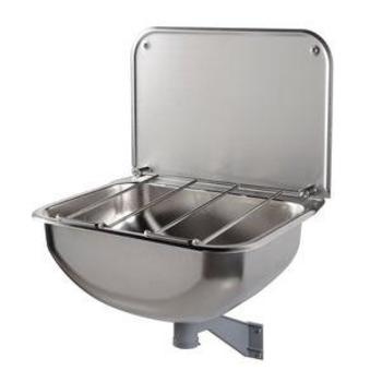 Jafo, UB2, Utslagsbak, med bottenventil, rostfri