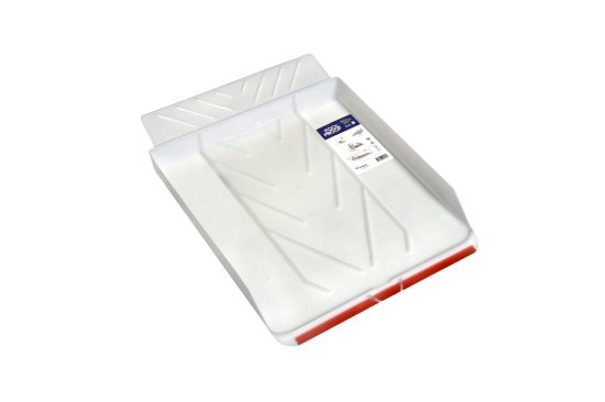 Tollco, D45 Foolproof, Diskmaskinsunderl�gg, av transparent PP/vit PVC, 666x450x50mm