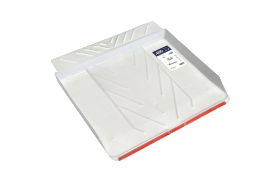 Tollco, D60 Foolproof, Diskmaskinsunderl�gg, av transparent PP/vit PVC, 600x500x50mm