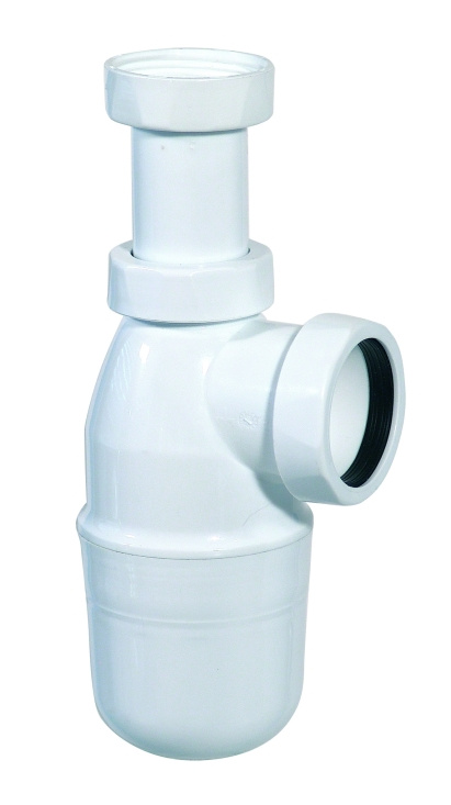 Purus, PV-luktl�s, vattenl�s f�r tv�ttst�ll , vit, G32x40