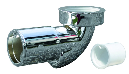 Purus, PUM, Utloppsvinkel, utv�ndig g�nga, krom