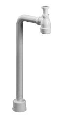 Purus, Vattenl�ssats, vinkelr�r och huv , vit, G32x40mm