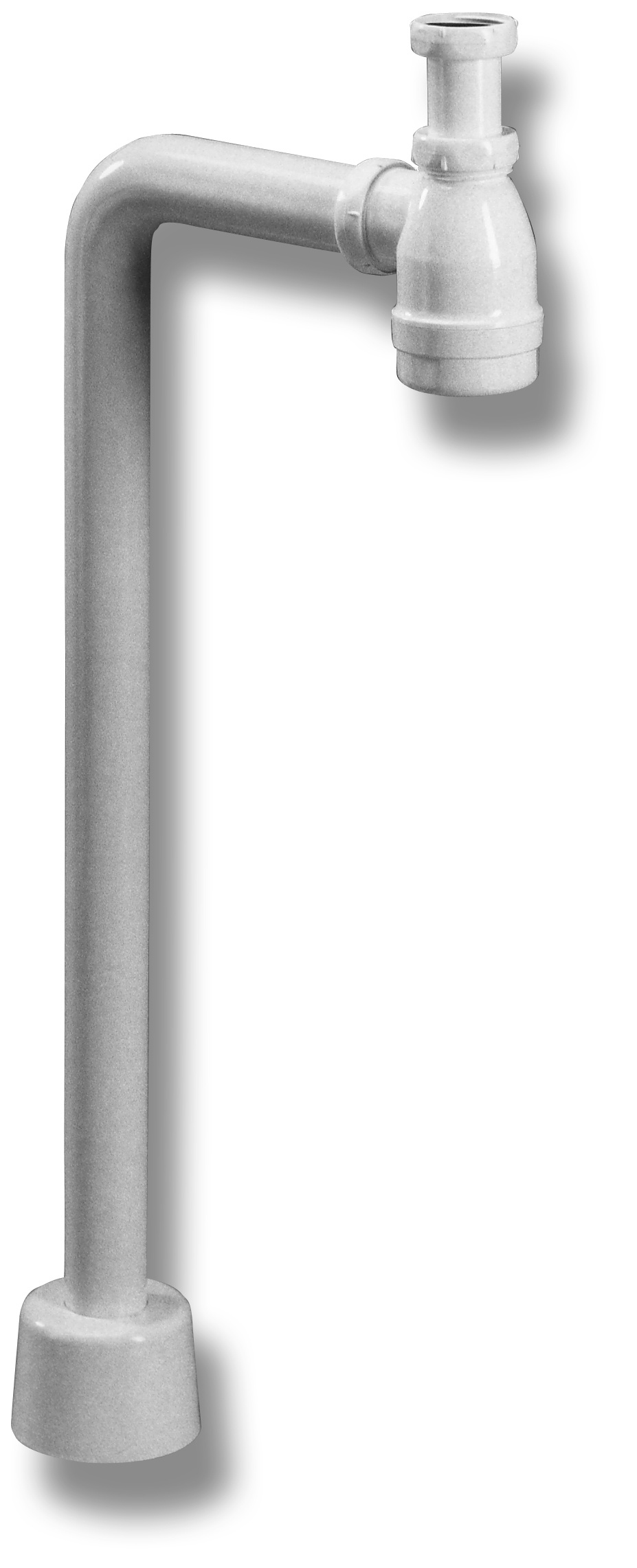 Purus, Vattenl�ssats, vinkelr�r och huv , vit, G32x40mm