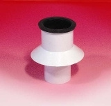 Purus, TS-40, Tv�ttst�llsanslutning, anslutning + gumminippel, vit