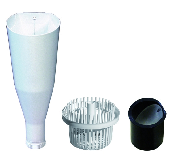 Purus, PUM Spilltratt, Spilltratt, med luddfilter och luktsp�rr, vit