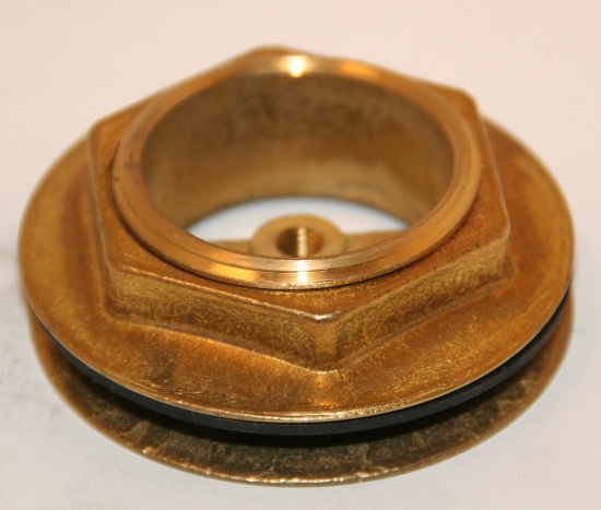 F�rskruvning/silf�ste, med mutter, packning, DN32, L=19mm