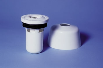 Jafo, GV75, Golvvattenl�s, med t�tning och huv, vit