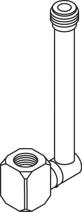 Oras, Duschr�rsanslutning, f�rkromad