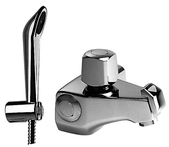 Duschslang, G15, 1000 mm, metall, krom