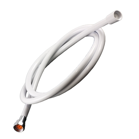 HOLM, Duschslang, med mutter och kona, vit, G15