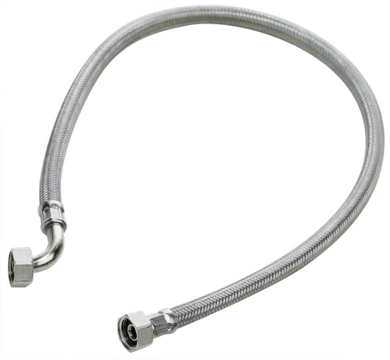 Beulco, Termopar 6520, Anslutningsslang, inv�ndig g�nga, rak/vinkel, G15xG20