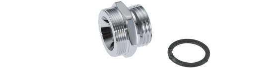 �verg�ngsnippel, utv�ndig g�nga packning, M22x1-M24x1