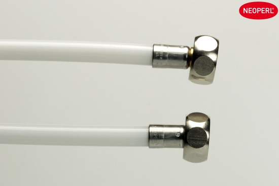 Neoflex RPX 112, Anslutningsslang, inv�ndiga l�pmuttrar, vit, G15 (DN6 slang)