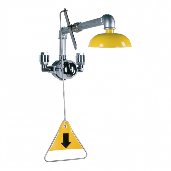 Kombidusch, v�ggmodell, gul